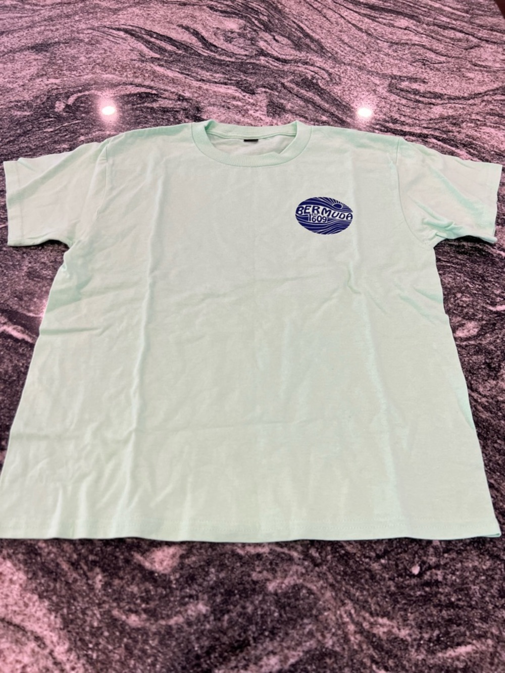Bermuda Mint Crew Neck T-Shirt